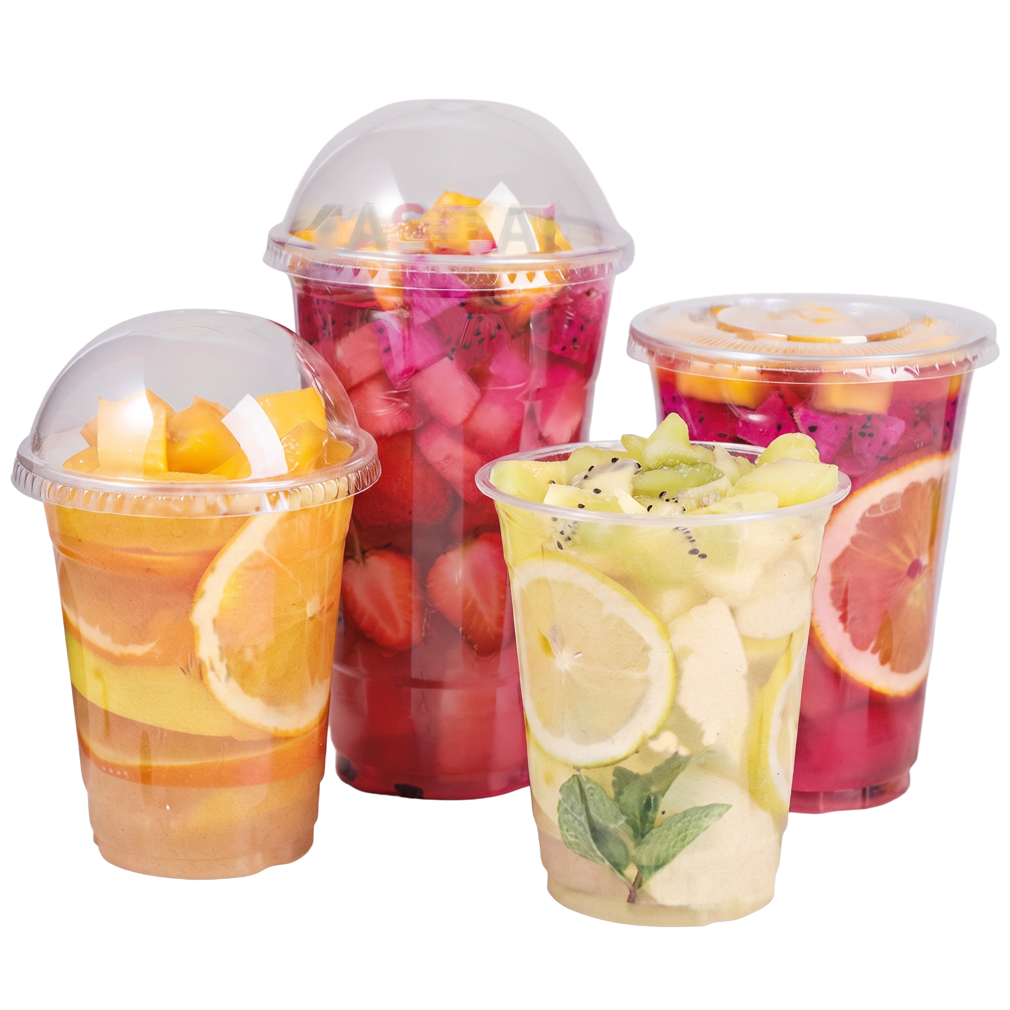 Vasos con tapa
